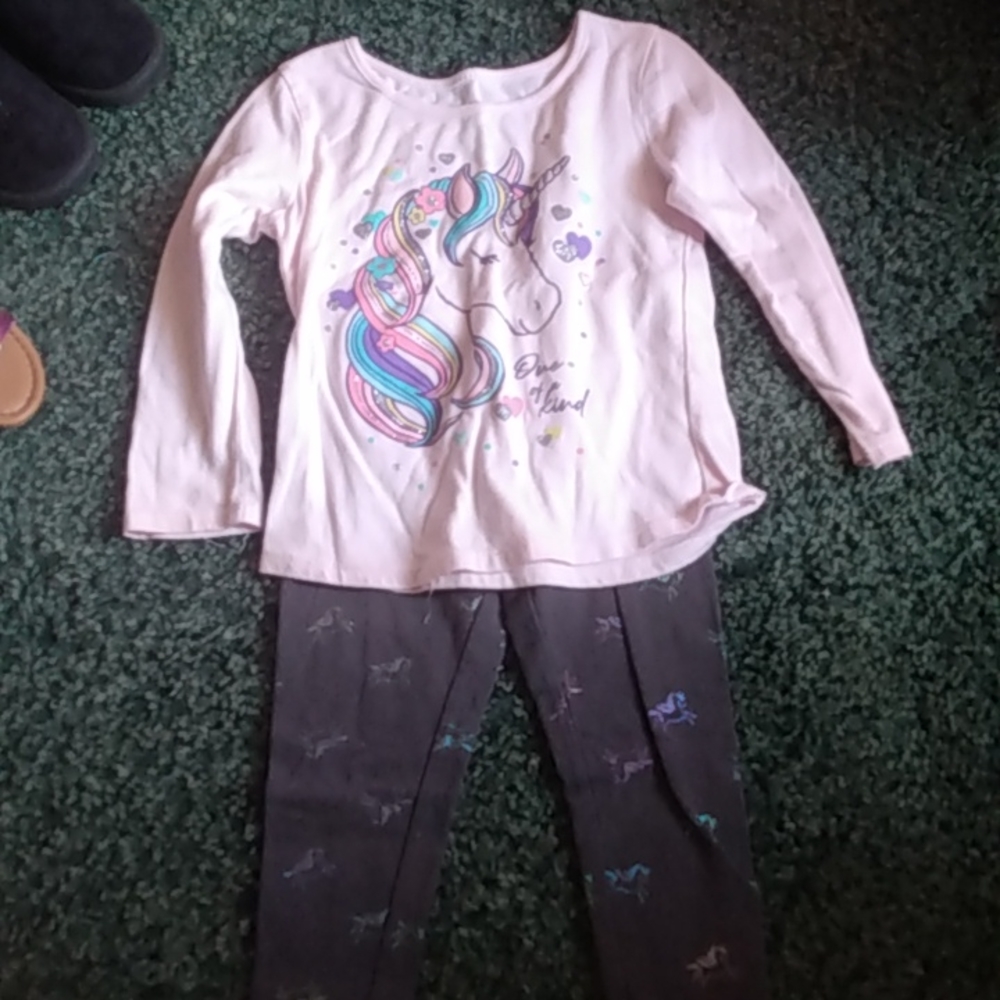 Girls unicorn outfit
